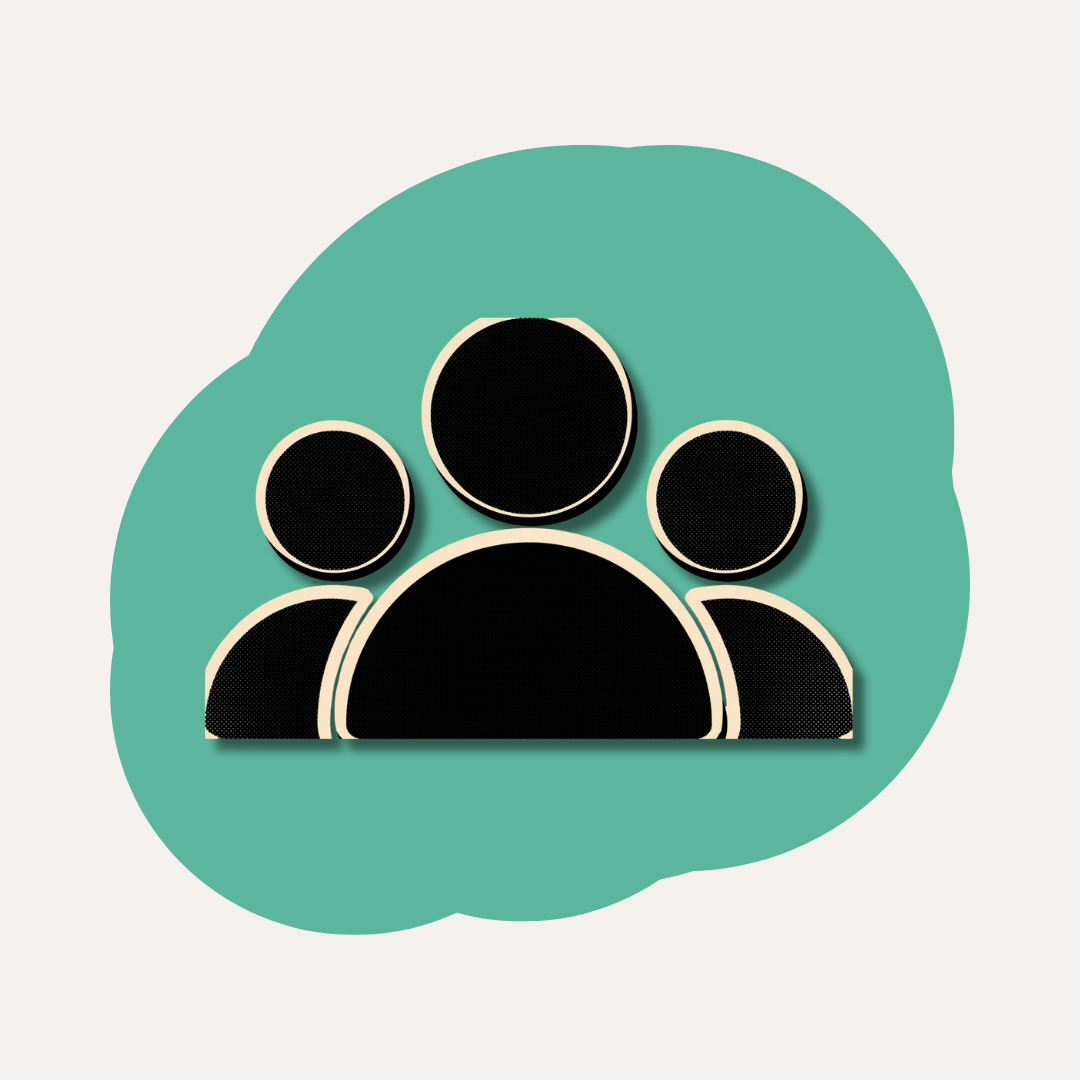 des personnes pour symboliser un accompagnement personnalisé